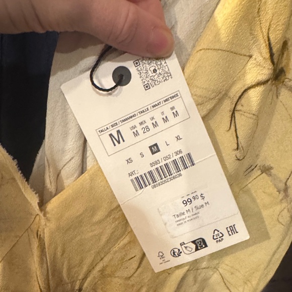 Zara • NWT Zara asymmetric maxi dress - Picture 3 of 4